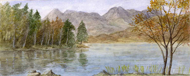 Blea Tarn - Lake District Landscapes: Rectangle Prints
