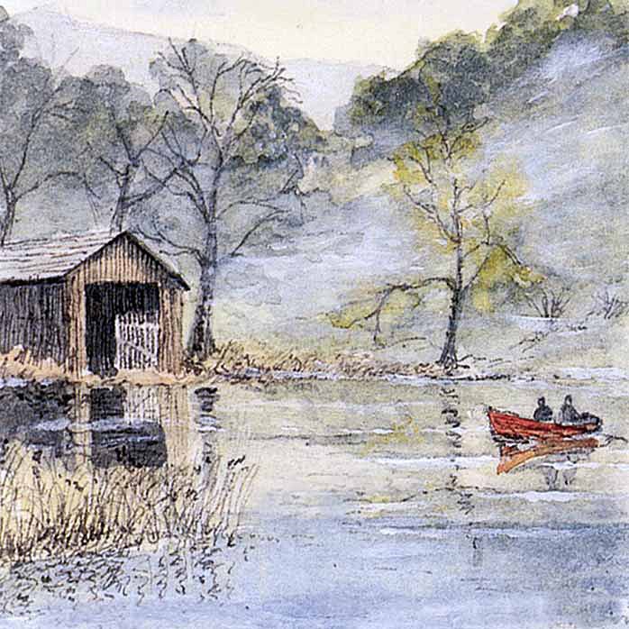 Rydal Water - Lake District Landscapes: Square Prints