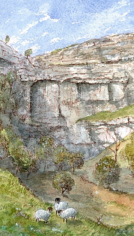 Malham Cove - Yorkshire Landscapes: Uprights Prints