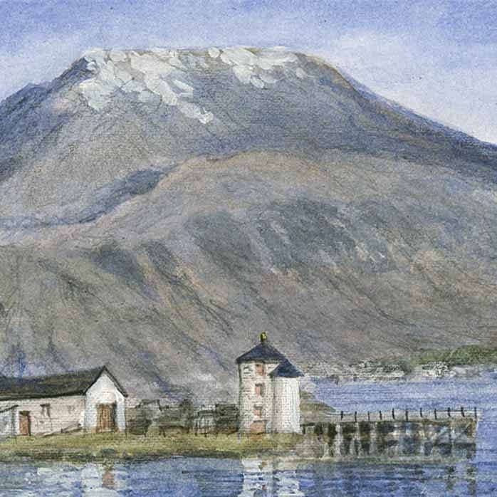 Ben Nevis - Scotland Landscapes: Square Prints