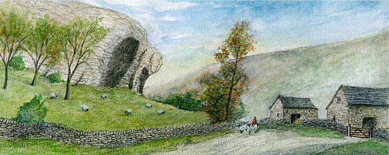 Kinsey Crag - Yorkshire Landscapes: Rectangle Prints