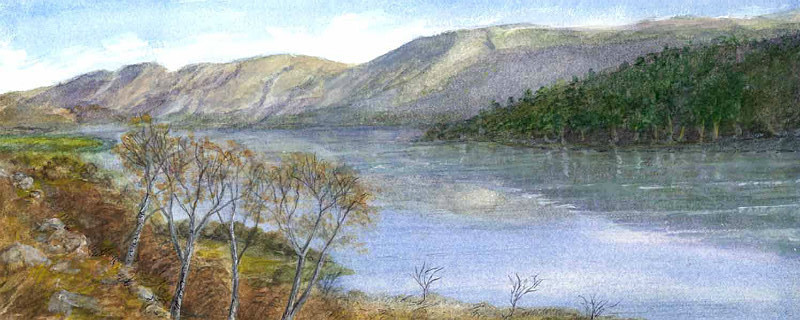 Ullswater in Auturm - Lake District Landscapes: Rectangle Prints