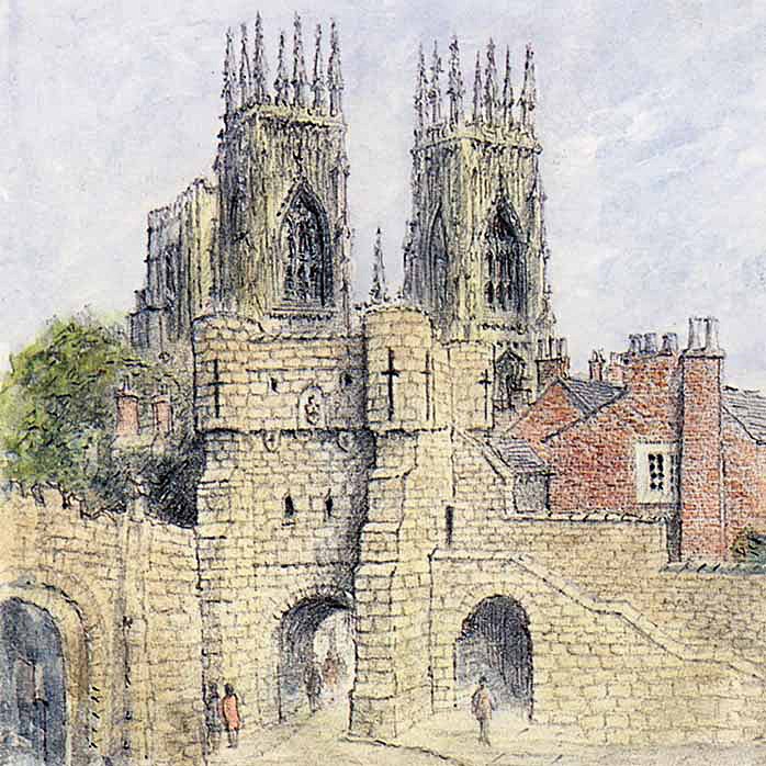 York Minster - Yorkshire Landscapes: Square Prints