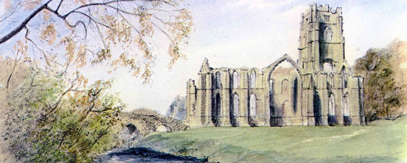 Fountains Abbey - Yorkshire Landscapes: Rectangle Prints