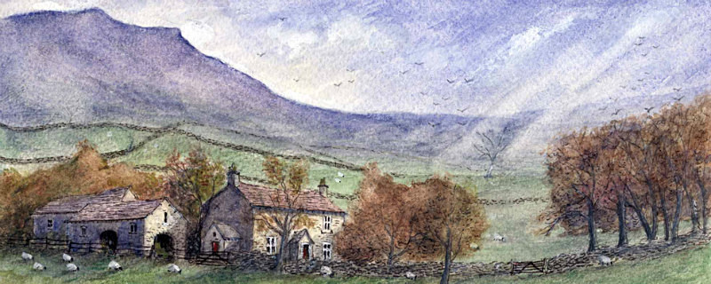 Ingleborough - Yorkshire Landscapes: Rectangle Prints