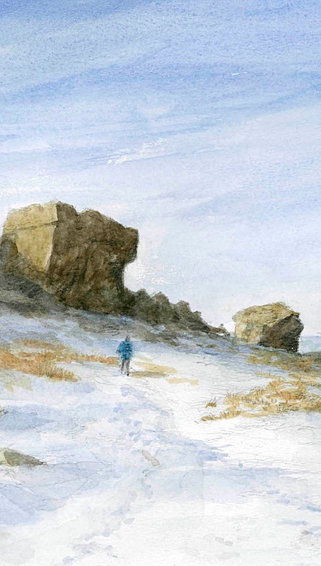 Cow and Calf  - Yorkshire Landscapes: Uprights Prints