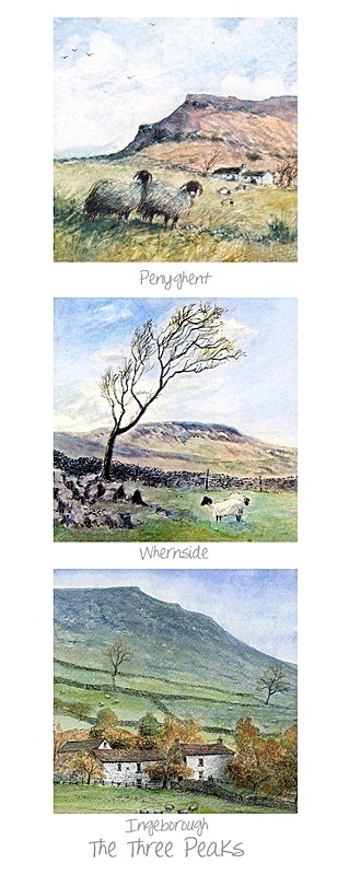 Three Peaks Square Images Upright - Yorkshire Three Peaks