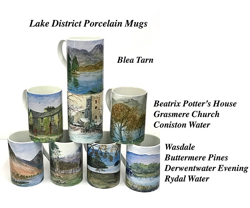 Lakes Porcelain Mugs - Mug Clearance Sale