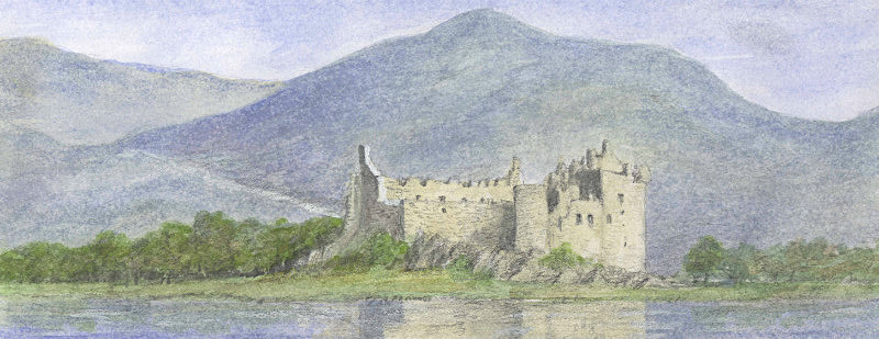 Kilchurn Castle - Scotland Landscapes: Rectangle Prints