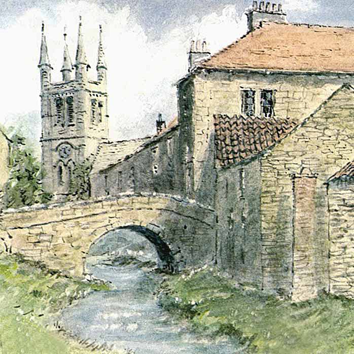 Helmsley - Yorkshire Landscapes: Square Prints