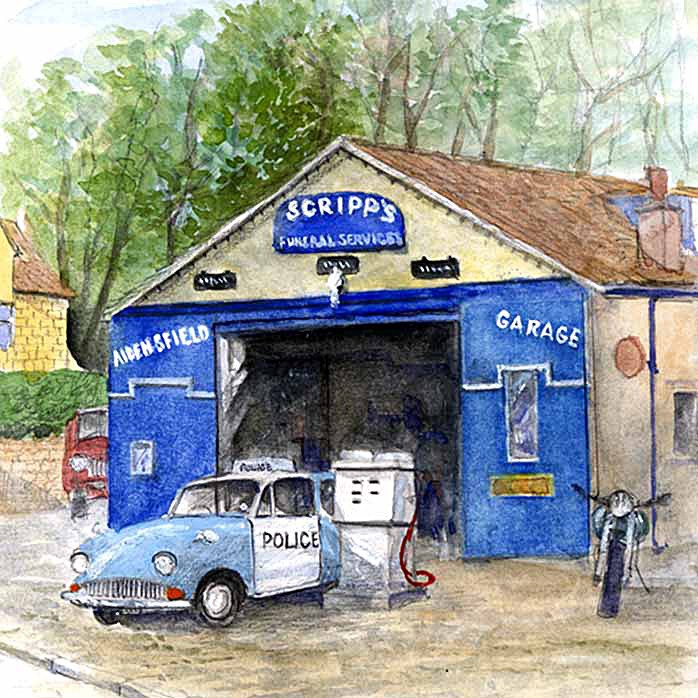 Scripts at Goathland - Yorkshire Landscapes: Square Prints
