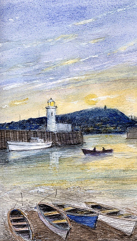 Scarborough Dock - Yorkshire Landscapes: Uprights Prints