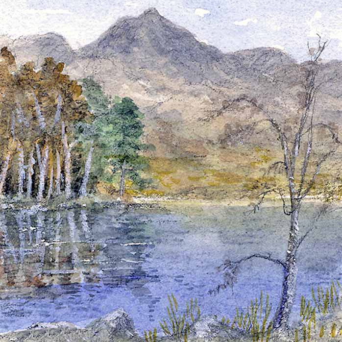 Blea Tarn - Lake District Landscapes: Square Prints