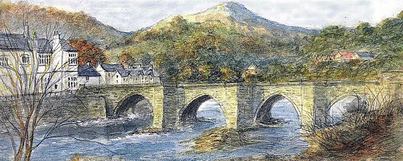 Llangollen - Welsh Landscapes: Rectangle Prints