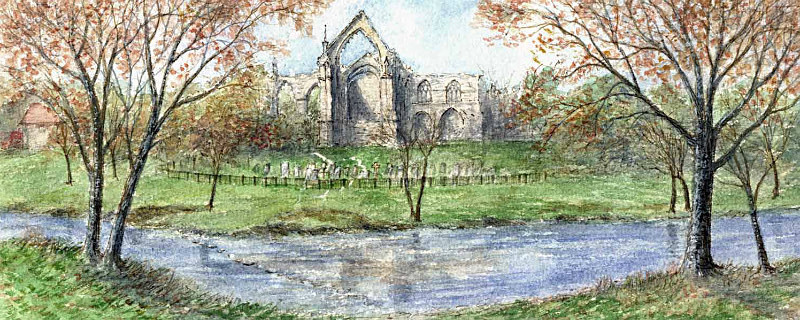 Bolton Abbey - Yorkshire Landscapes: Rectangle Prints