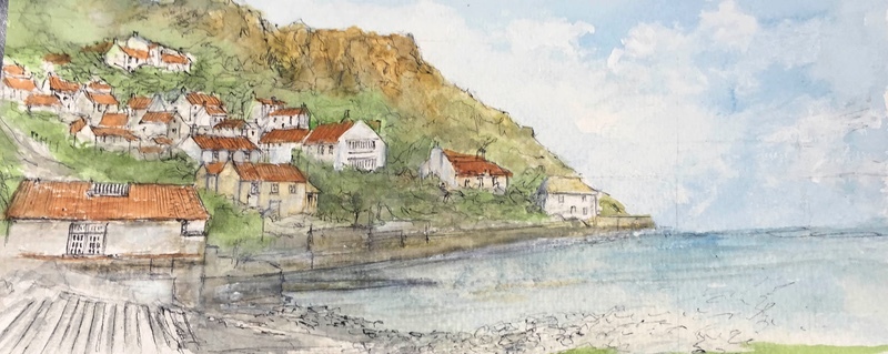 Runswick Bay - Yorkshire Landscapes: Rectangle Prints