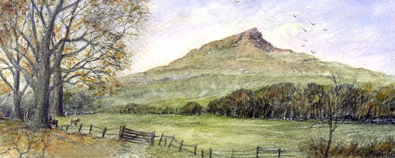 Roseberry Topping - Yorkshire Landscapes: Rectangle Prints