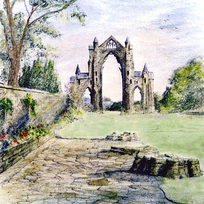 Guisborough Priory - Yorkshire Landscapes: Square Prints
