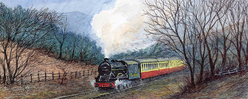 North Yorkshire Moors Railway - Yorkshire Landscapes: Rectangle Prints