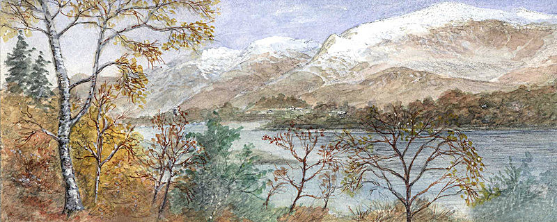 Snowdon in Autumn - Welsh Landscapes: Rectangle Prints
