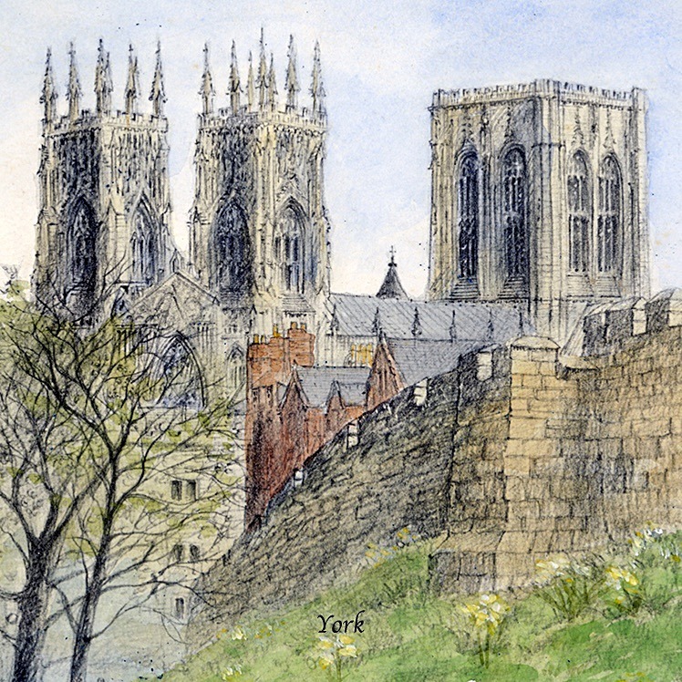 York Walls - Yorkshire Landscapes: Square Prints