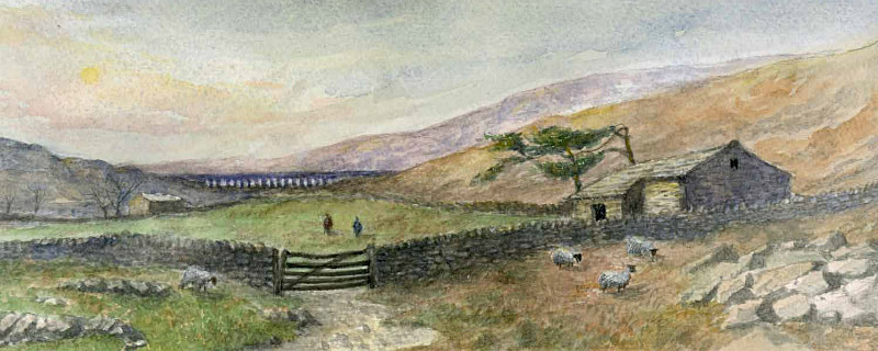Whernside and Ribblehead - Yorkshire Landscapes: Rectangle Prints