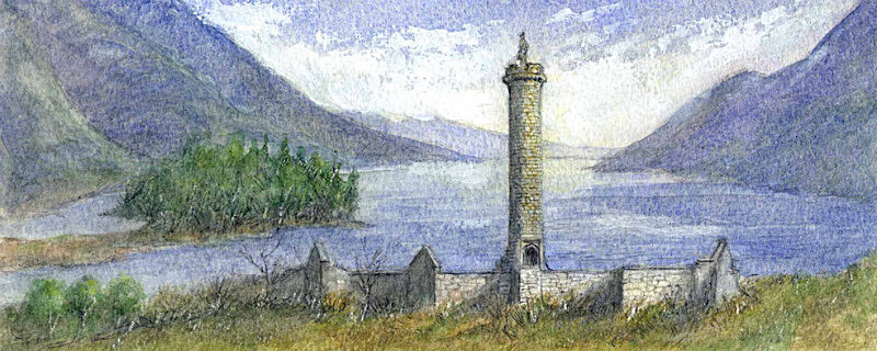 Glenfinnan Monument - Scotland Landscapes: Rectangle Prints