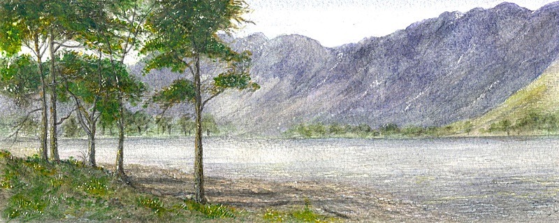 Buttermere haystack - Lake District Landscapes: Rectangle Prints