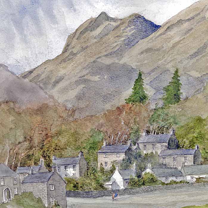 Elterwater - Lake District Landscapes: Square Prints