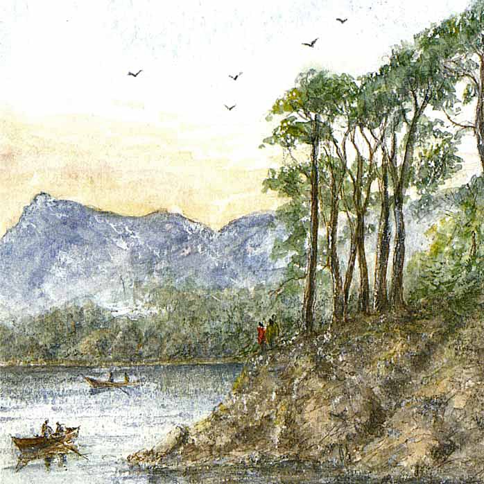 Friar's Crag - Lake District Landscapes: Square Prints