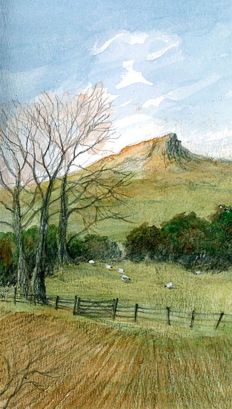 Roseberry Topping  - Yorkshire Landscapes: Uprights Prints