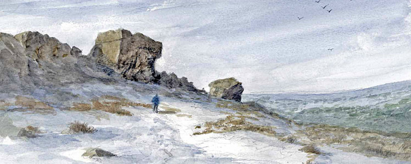 Cow and Calf, Ilkley - Yorkshire Landscapes: Rectangle Prints