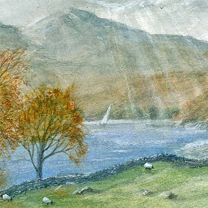 Coniston - Lake District Landscapes: Square Prints