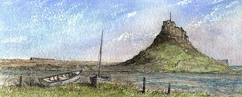 Holy Island of Lindisfarne - Northumberland Landscapes: Rectangle Prints
