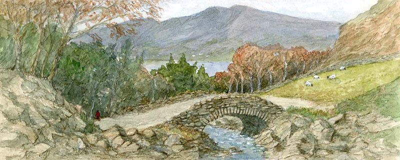 Ashness Bridge - Lake District Landscapes: Rectangle Prints