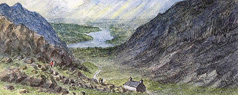Llamberis pass - Welsh Landscapes: Rectangle Prints