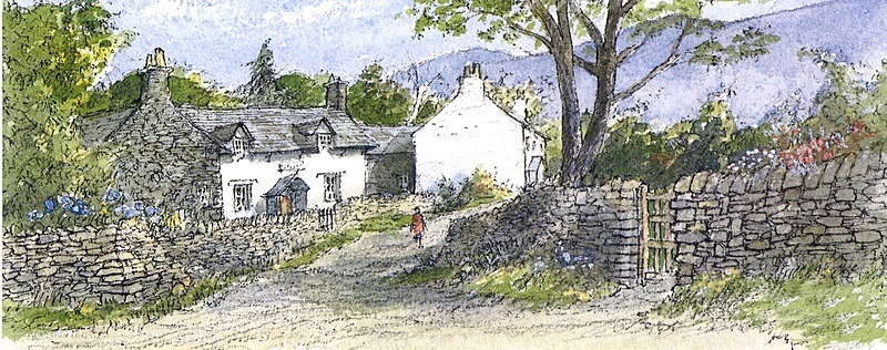 Troutbeck - Lake District Landscapes: Rectangle Prints