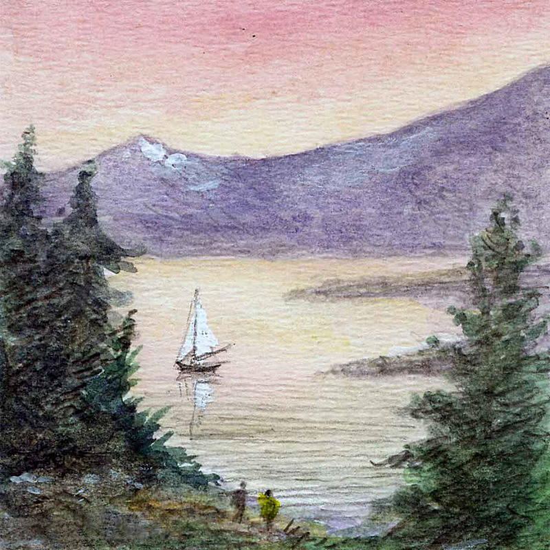 Loch Lomond - Scotland Landscapes: Square Prints