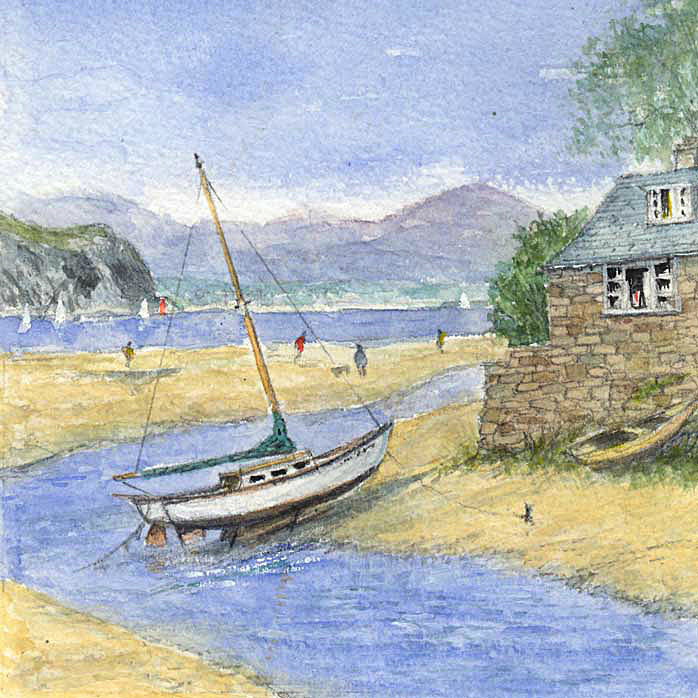 Abersoch - Welsh Landscapes: Square Prints