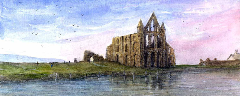 Whitby Abbey - Yorkshire Landscapes: Rectangle Prints