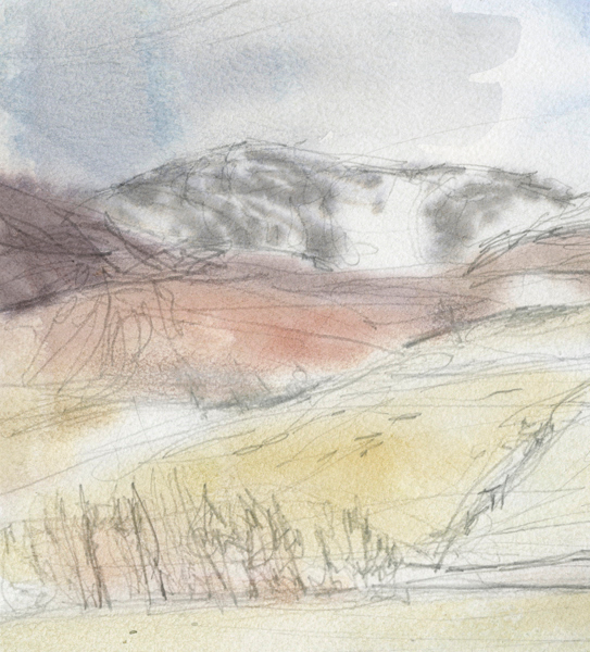 Pentlands in Snow - 2017