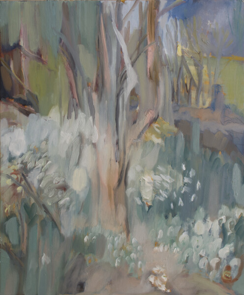 Garden in March - Selected archive - paintings
