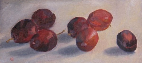 'Marjorie' Victoria plums - 2017