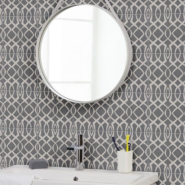 Modern Lattice Pattern Tile