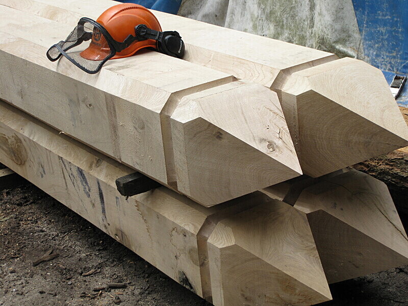 Oak posts - Wildwood Photos