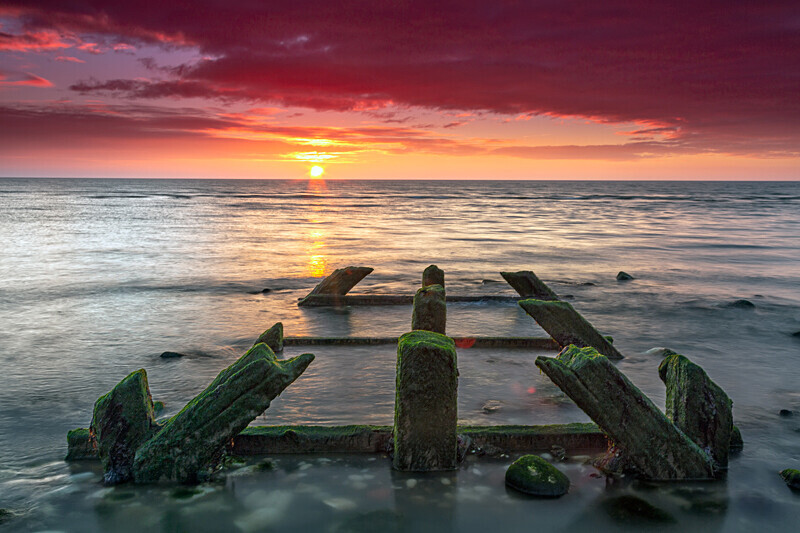 Bridlington North Bay sunrise - Bridlington