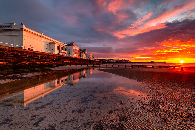 Bridlington South Beach Reflections 15/09/24 - Bridlington