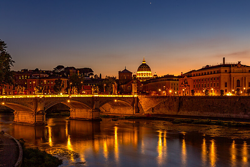 Tiber River sunset - Other Locations