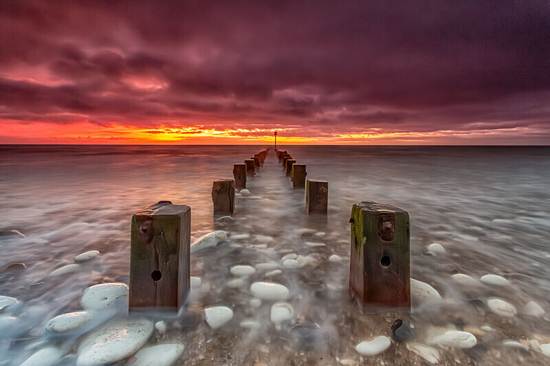 North Beach Dawn 02/11/24 - Bridlington