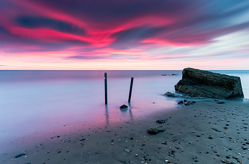 Red Sky in the Morning - Fraisthorpe